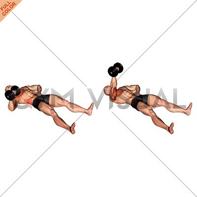 Dumbbell Alternating Floor Press
