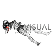 Dumbbell Alternating Floor Press Female