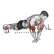 Cross Arms Push Up Cross Arms Push Up