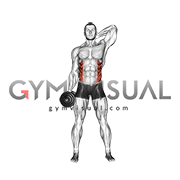 dumbbell side bend