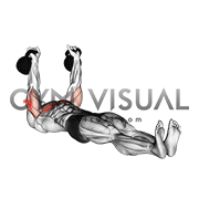 Kettlebell Alternating Press On Floor