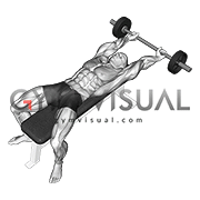 barbell pullover